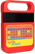 Speak & Spell retro learning toy